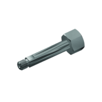 Штуцер баллонный нержавеющий NPT 1/4 - DIN 8 / Cylinder Connector, SS316, HS:7307290000