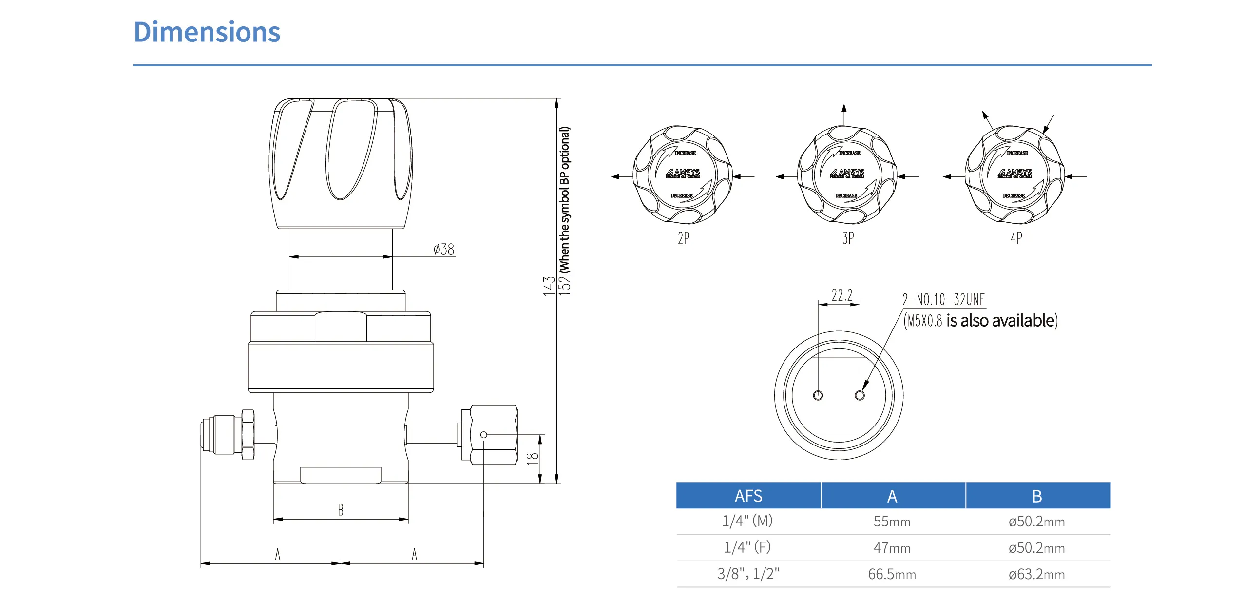 Регулятор AMFLO UHP AU24 Материал: Код Z (Body,Poppet, Nozzle,Diaphragm,Gland-SUS316L,Seat: PCTFE) ; Поверхность 0.25 um; 4х портовый, вх. давл. 159 бар, CV-0.45