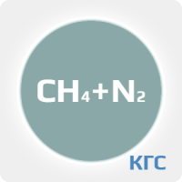 Калибровочная газовая смесь: МЕТАН (CH4) 3.5 % + АЗОТ (N2) ост. в баллоне 5 л. Сталь, вентиль Латунь